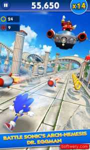 تحميل لعبة سونيك داش Sonic Dash للاندرويد و الايفون و الويندوز10 - www.softwery.com Image00001