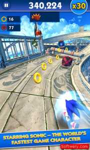 تحميل لعبة سونيك داش Sonic Dash للاندرويد و الايفون و الويندوز10 - www.softwery.com Image00002