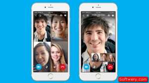 تطبيق سكايب Skype يضيف ميزة المكالمات الجماعيه اندوريد وايفون و ويندوز - www.softwery.com Image00001