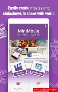 تحميل تطبيق MiniMovie لتحرير الفيديو العملاق بأضافة الكثير من الادوات